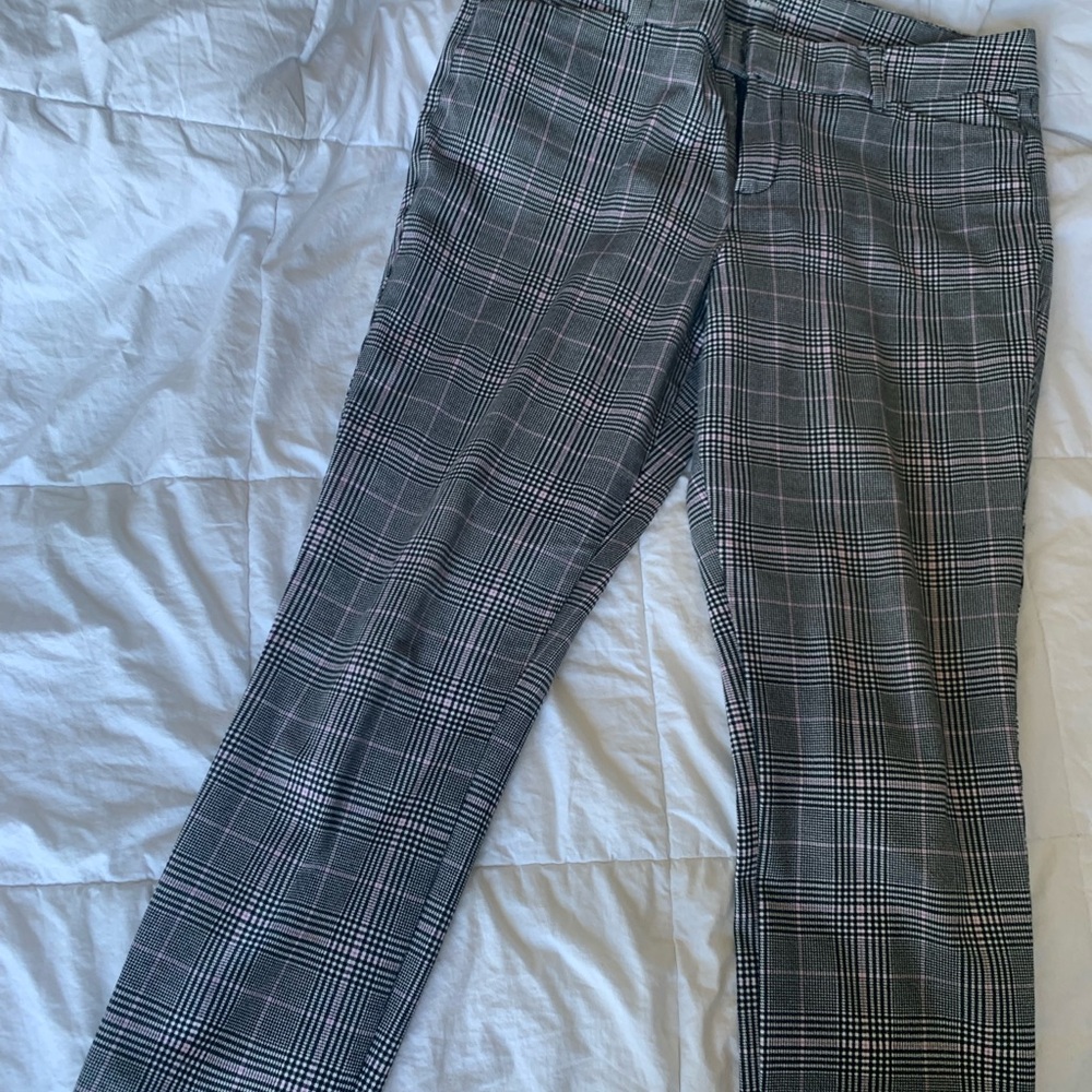 Old Navy pixie plaid pants size 12